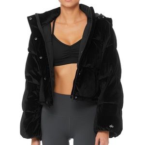 Alo Yoga Velvet Puffer Jacket